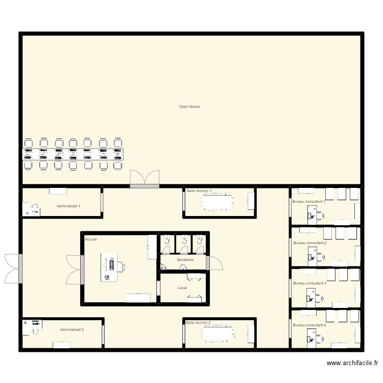 cas antior. Plan de 0 pièce et 0 m2