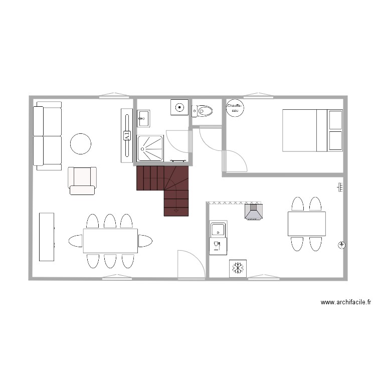 epieds. Plan de 0 pièce et 0 m2