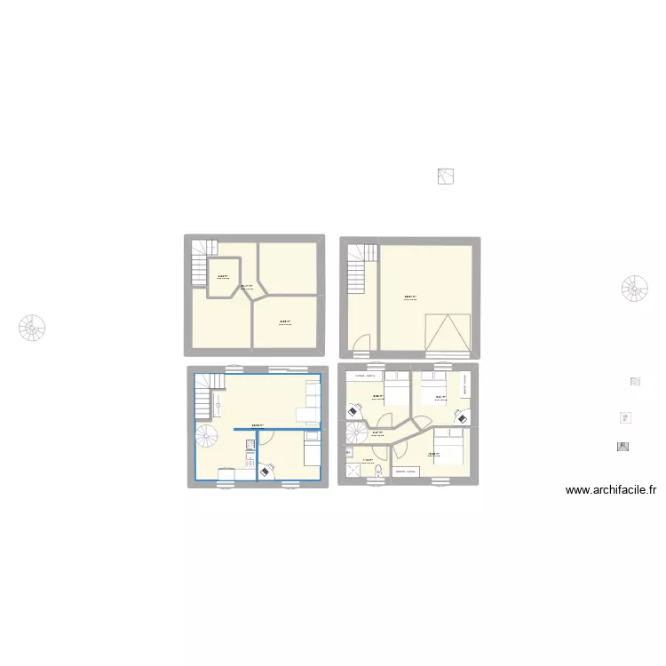  plan 1er etage osny. Plan de 