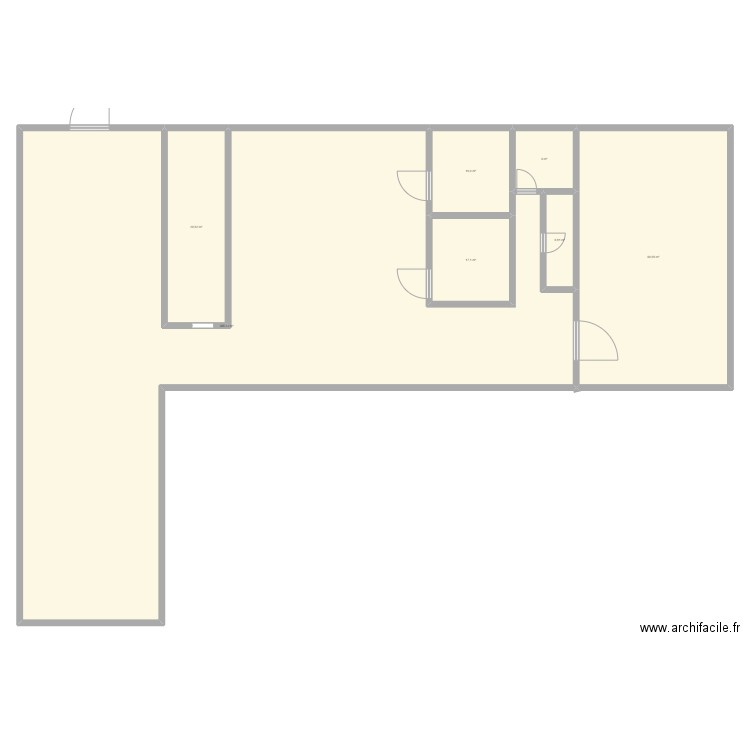 plan boulangerie 1. Plan de 7 pièces et 534 m2