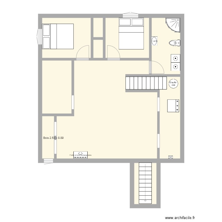 Résidence secondaire. Plan de 0 pièce et 0 m2