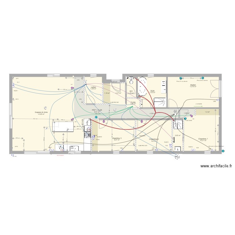 klein pieuvre BACK. Plan de 0 pièce et 0 m2