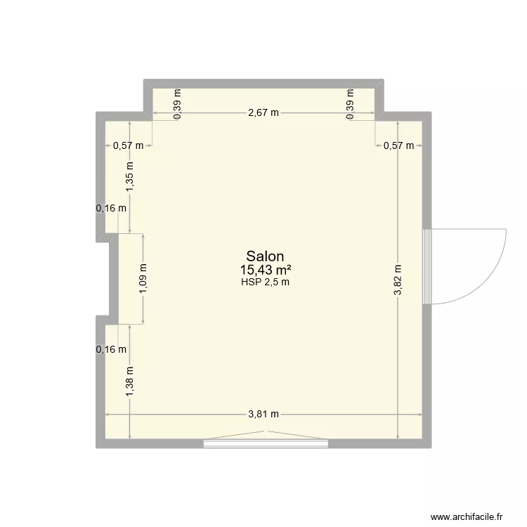 Salon. Plan de Salon. Plan de