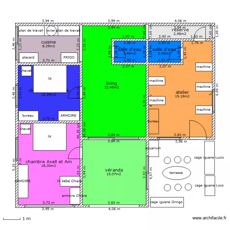 maison Rayong. Plan de maison Rayong. Plan de