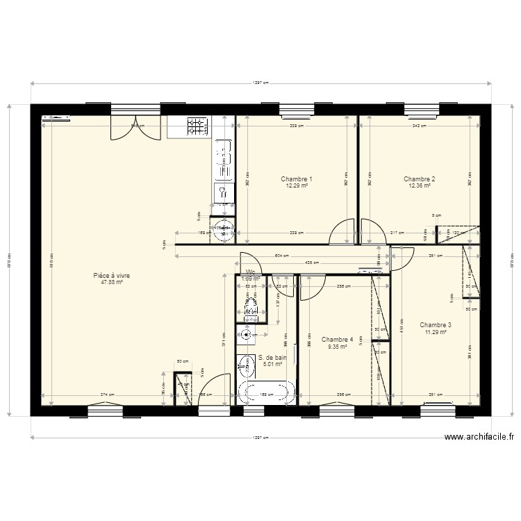 2572. Plan de 0 pièce et 0 m2