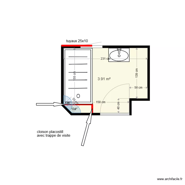 VIEZ ALAIN . Plan de 