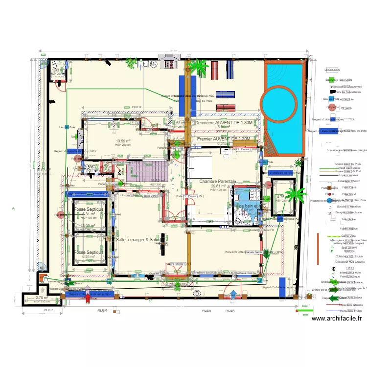 NOUVELLE SUITE1 EN COURS. Plan de 