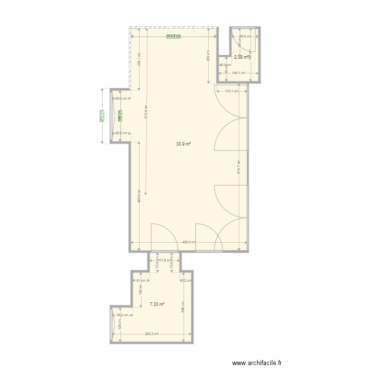 foncia temple. Plan de 0 pièce et 0 m2