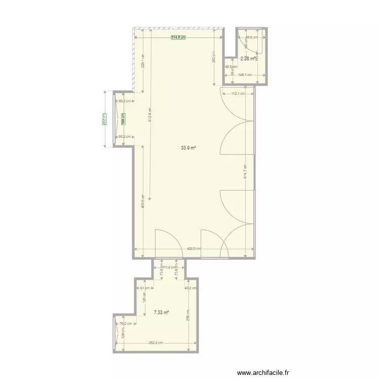 foncia temple. Plan de 
