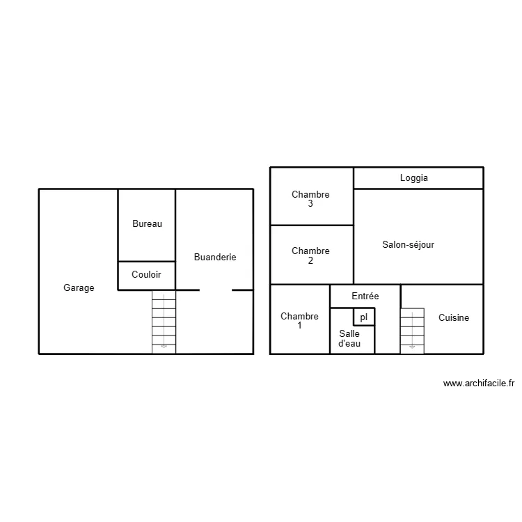 QUIMPER TABORET. Plan de 