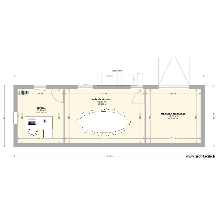 Etage fromagerie GAEC DES SILEX. Plan de 0 pièce et 0 m2
