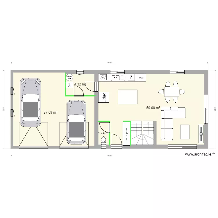 FABIANI RDC . Plan de 
