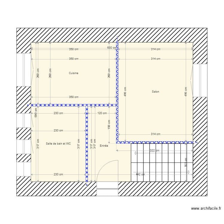 LAGIER. Plan de 0 pièce et 0 m2