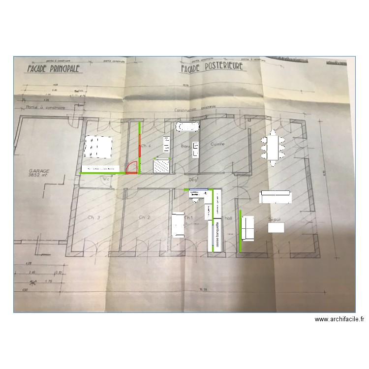 maison thierry sylvie. Plan de 0 pièce et 0 m2