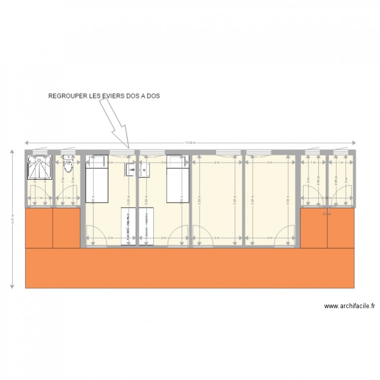 MUHAZI LOCAL PERSONNEL V3. Plan de 0 pièce et 0 m2