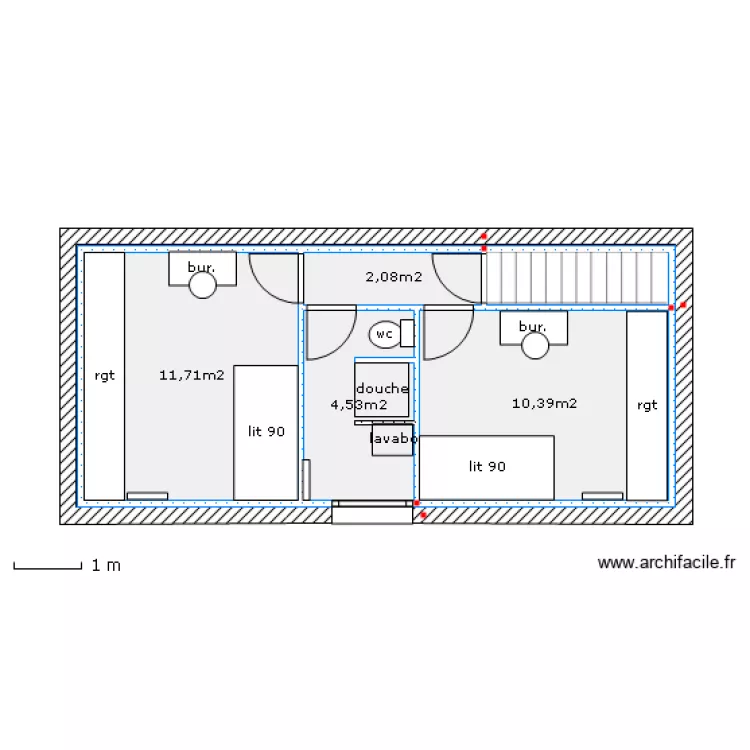 ETAGE. Plan de ETAGE. Plan de