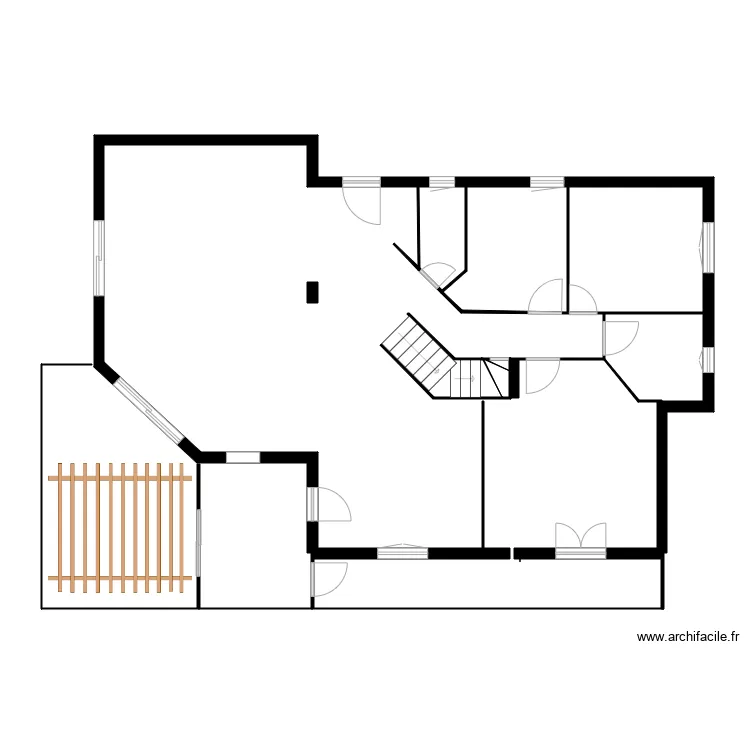 GAP1 RDC. Plan de 