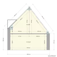 Plan de coupe piece au dessus salon 01