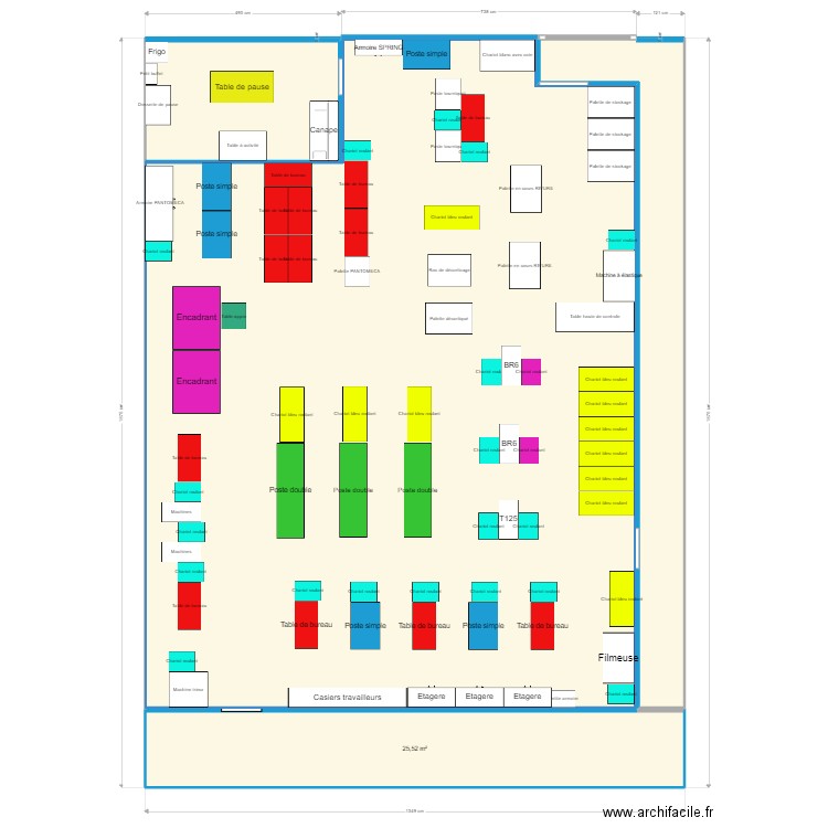 secteur sirius. Plan de 4 pièces et 248 m2