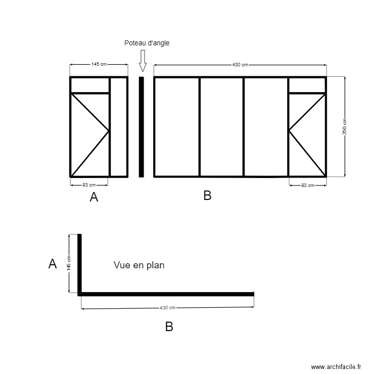 SCI CASTANET. Plan de 0 pièce et 0 m2