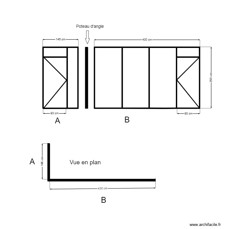 SCI CASTANET. Plan de 