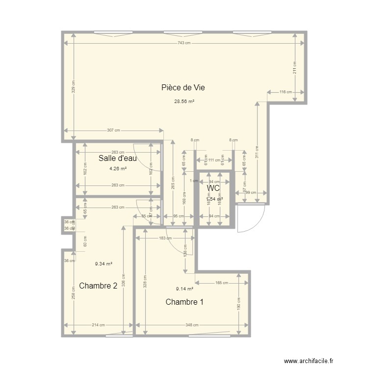 40 jarc et1. Plan de 0 pièce et 0 m2