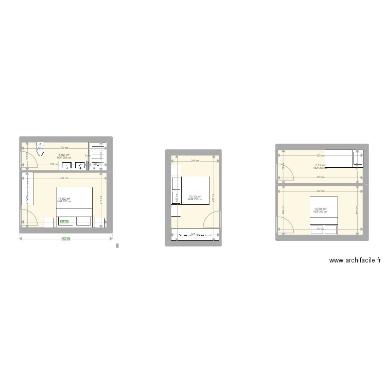 Sencelles P1. Plan de 5 pièces et 45 m2