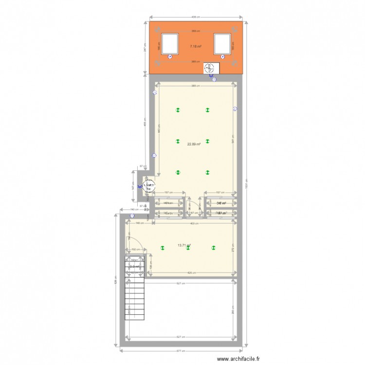 EM Rdc Esc Dr. Plan de 0 pièce et 0 m2