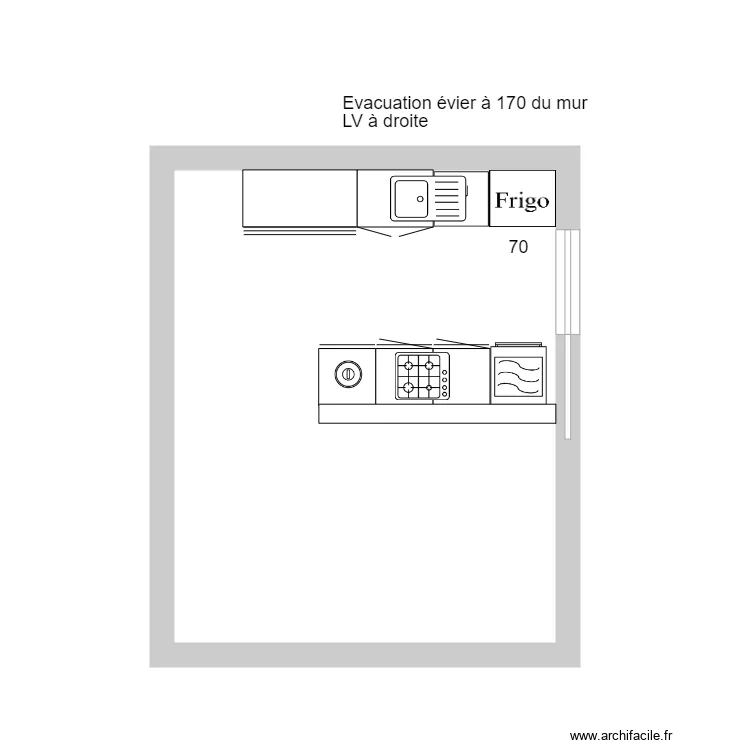 CUISINE PERSO. Plan de 