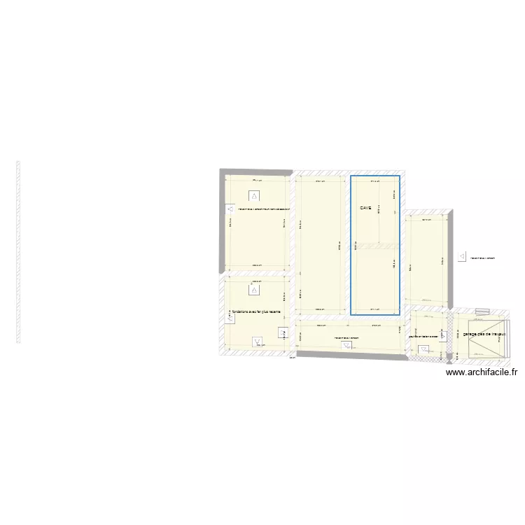 maison plan fondation 2. Plan de 