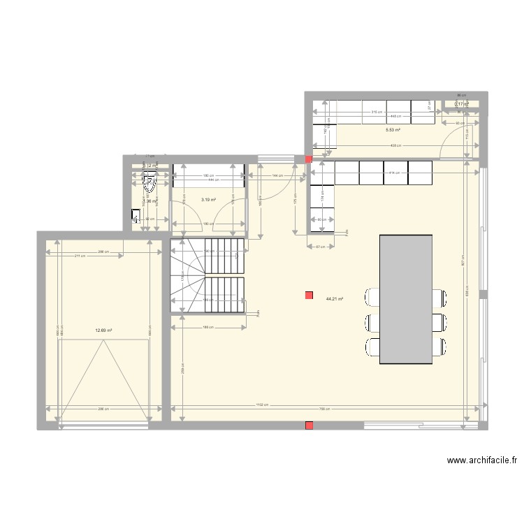 Maison SAE. Plan de 0 pièce et 0 m2