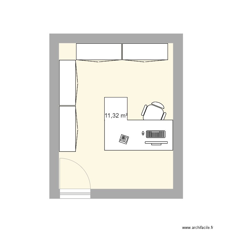 bureau secr. Plan de 0 pièce et 0 m2