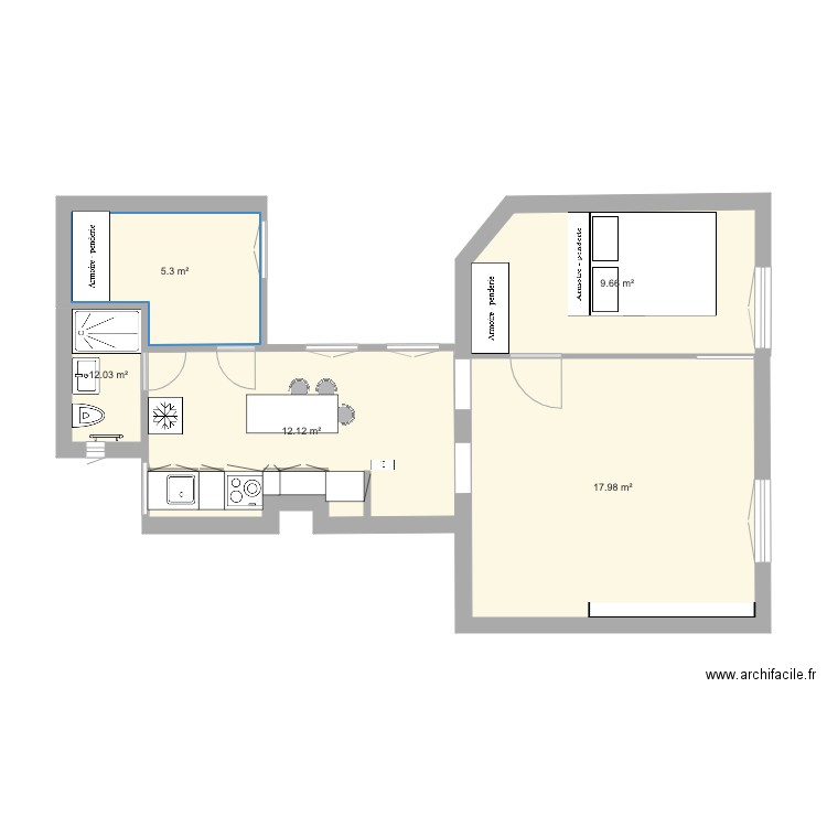 Cible 2. Plan de 0 pièce et 0 m2