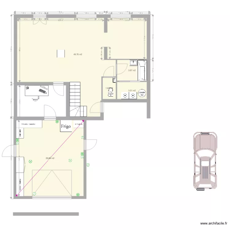 plan avec extension garage 05062016. Plan de 