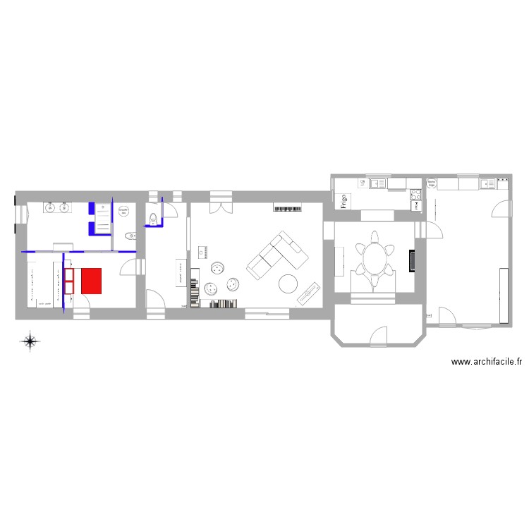 Plan maison 2. Plan de 0 pièce et 0 m2