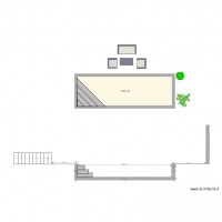 Plan en coupe piscine 2