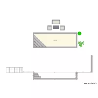 Plan en coupe piscine 2