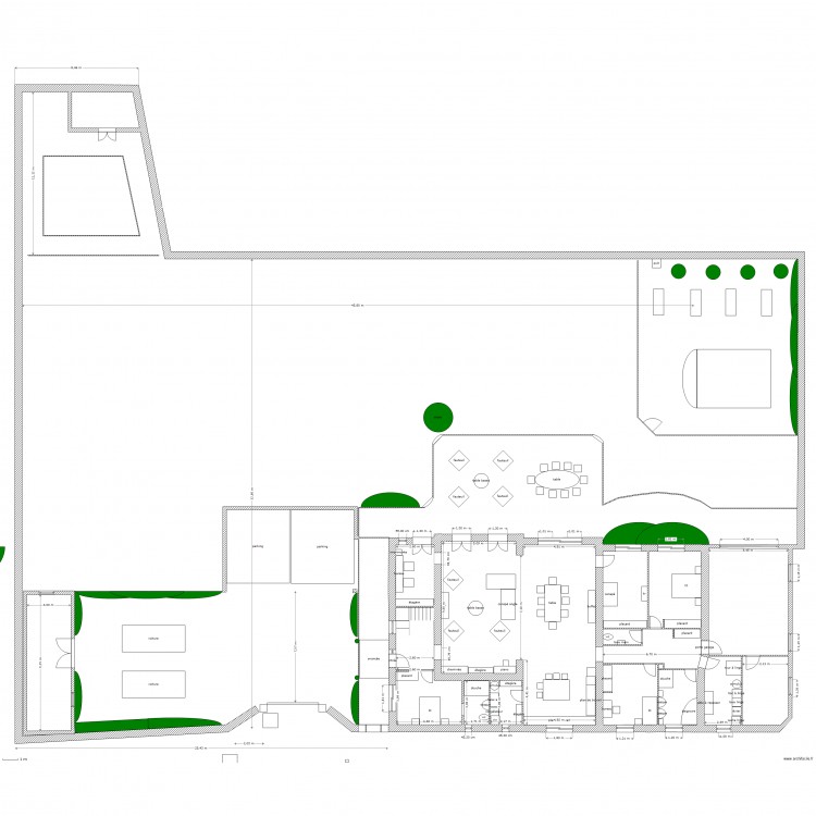 jardin1portail. Plan de 0 pièce et 0 m2