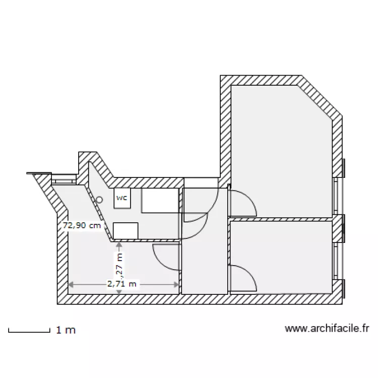 championnet. Plan de 