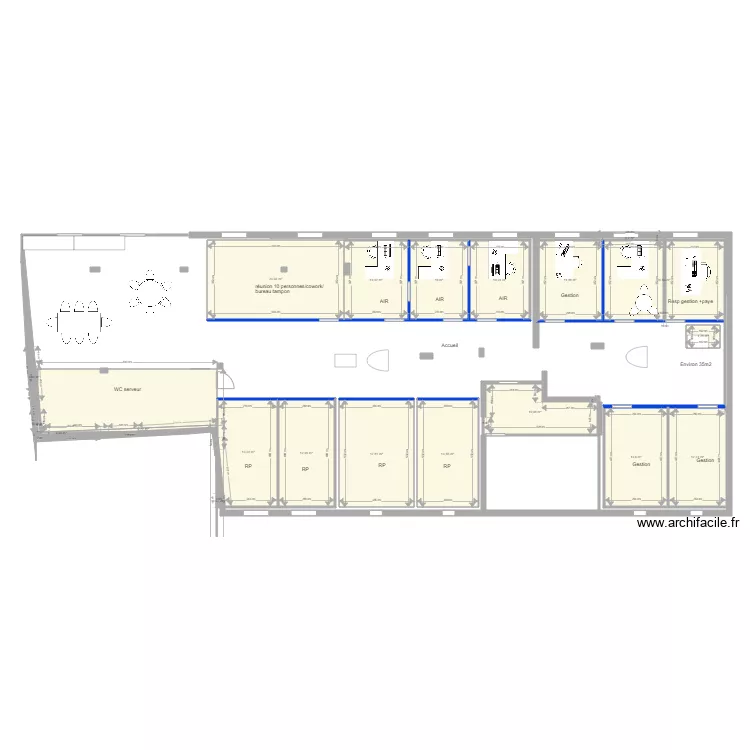 TPNA Niort gpe 3. Plan de 