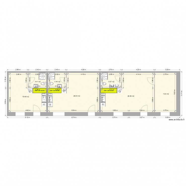 Maison Bègles. Plan de 0 pièce et 0 m2