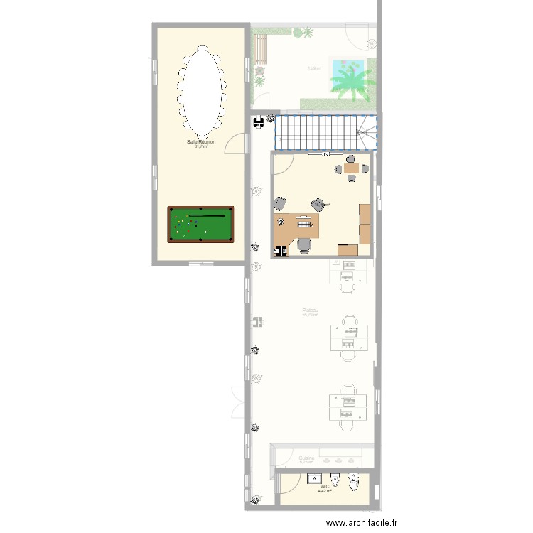 Plateaux SPS New. Plan de 0 pièce et 0 m2