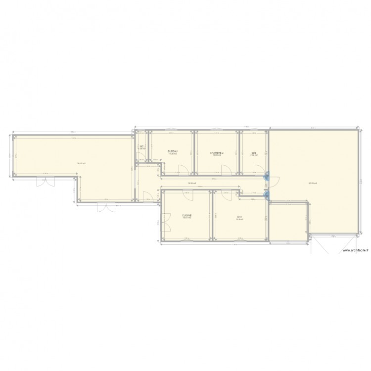 Maison MASSET. Plan de 0 pièce et 0 m2