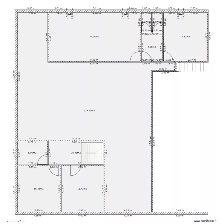 v19846 - Etage . Plan de 