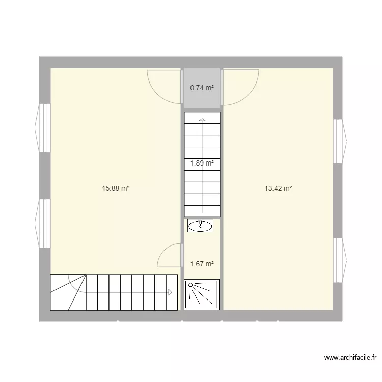 SAINT OUEN ETAGE 1. Plan de SAINT OUEN ETAGE 1. Plan de