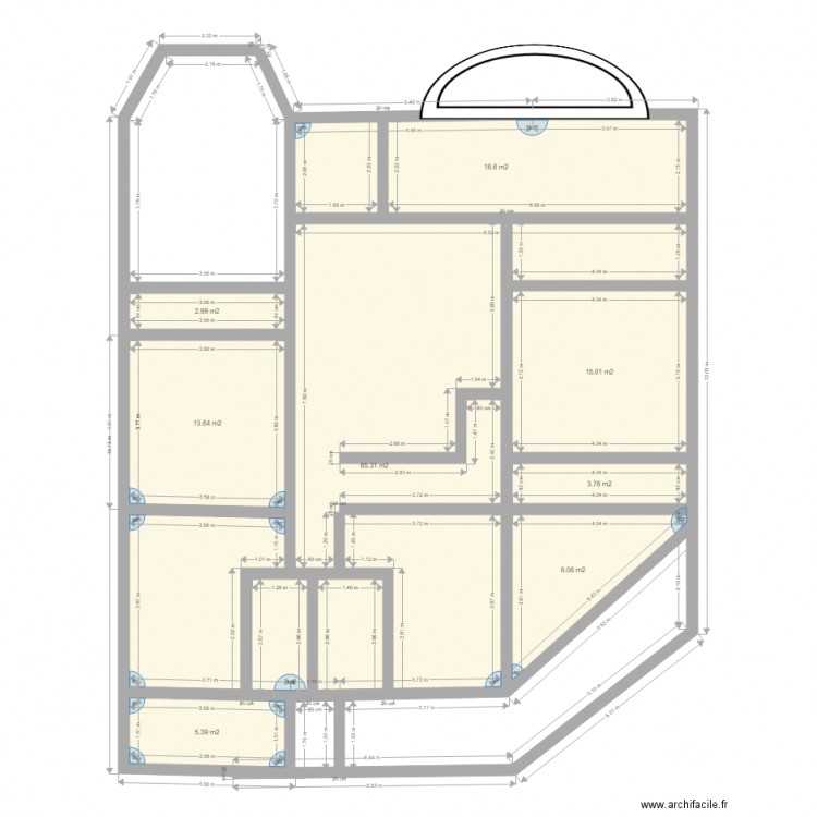 hd yoro. Plan de 0 pièce et 0 m2