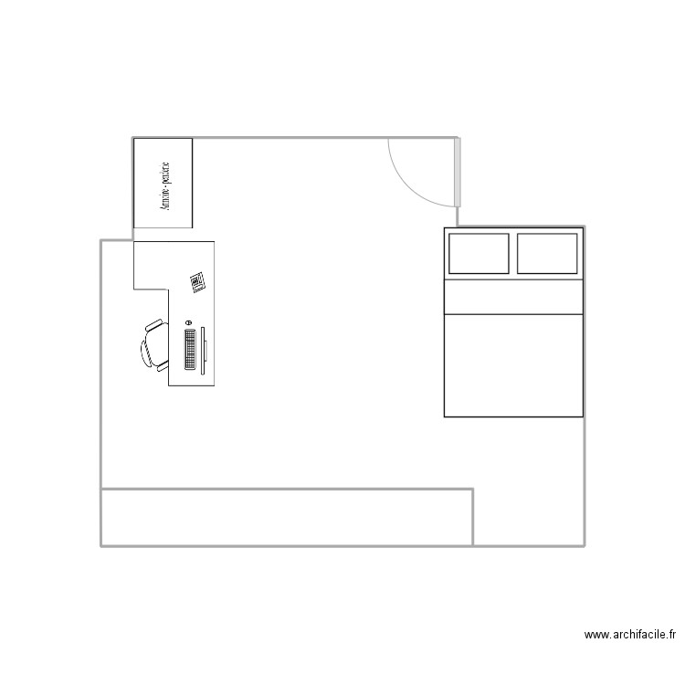 appart coloc. Plan de 0 pièce et 0 m2