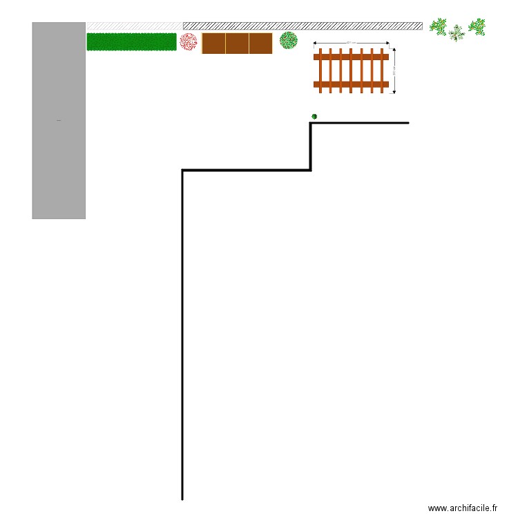 POTAGER. Plan de 0 pièce et 0 m2