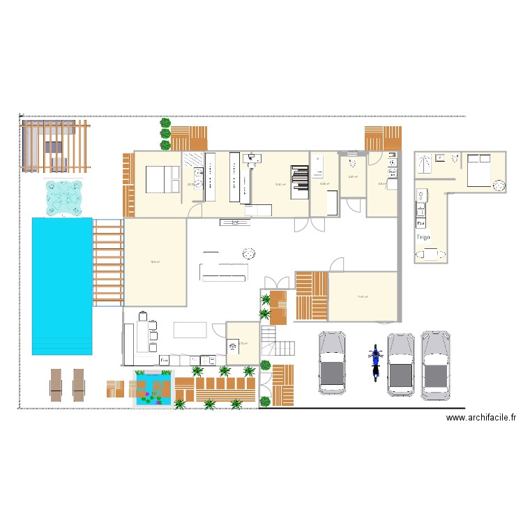 maison 3. Plan de 0 pièce et 0 m2