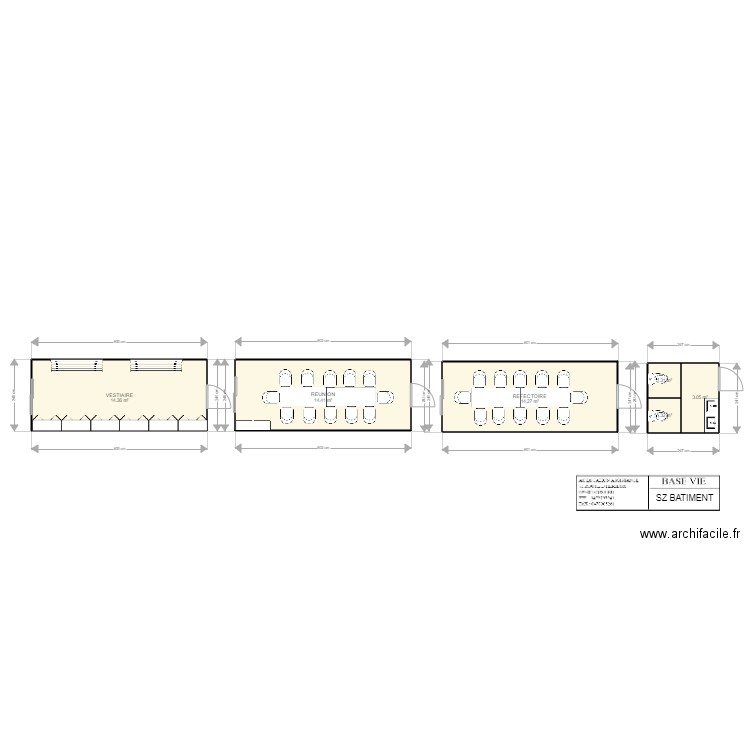 SZ BATIMENT. Plan de 0 pièce et 0 m2